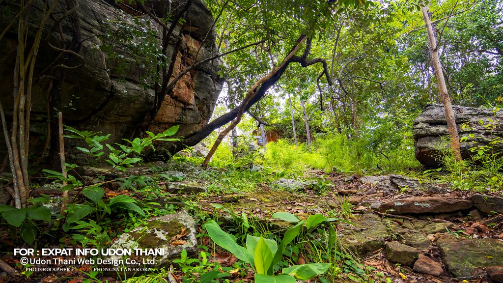 THAM SING / CAVE DRAWINGS AT KHON YUNG IN KUT CHAP DISTRICT UDON THANI PROVINCE